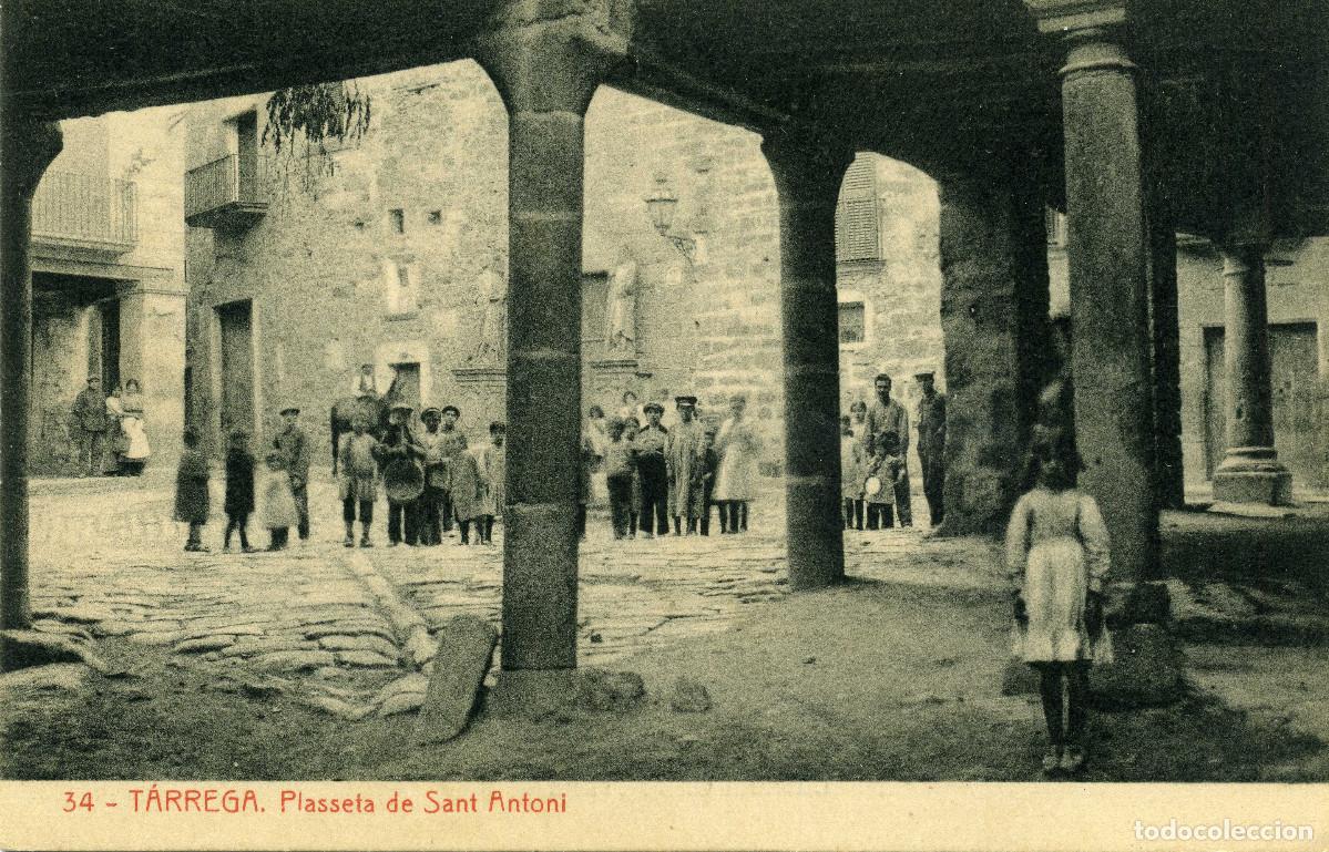 Postales: T&Aacute;RREGA - PLASSETA DE SAN ANTONI - Foto 1
