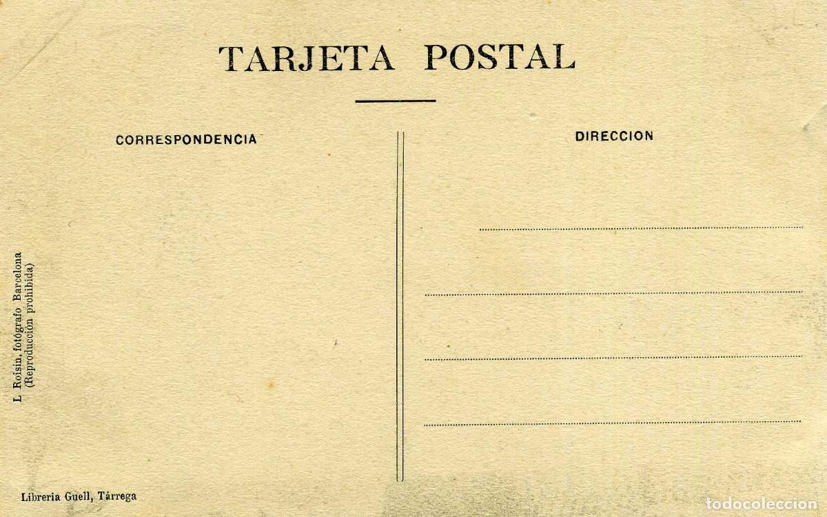 Postales: T&Aacute;RREGA - ESTACIO DEL FERROCARRIL DEL NORT - Foto 2