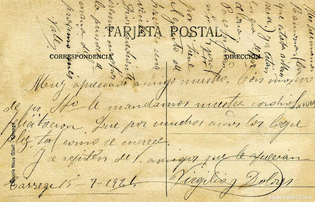 Postales: T&Aacute;RREGA - CARRER DEL SIGLO XX - Foto 2