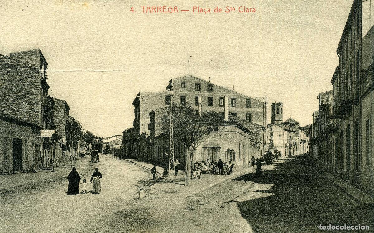 Postales: T&Aacute;RREGA - PLASSA DE STA. CLARA - Foto 1
