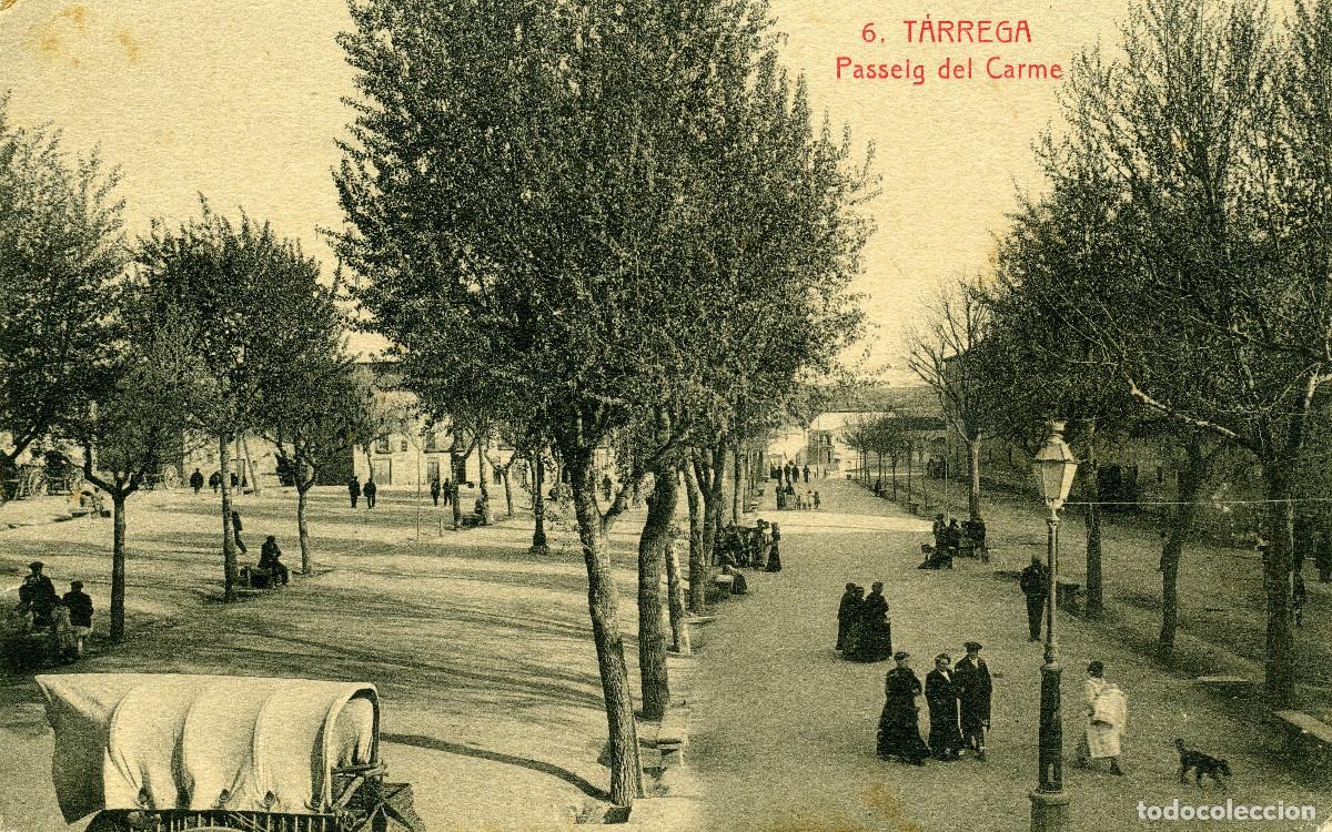 Postales: T&Aacute;RREGA - PASSEIG DEL CARME - Foto 1