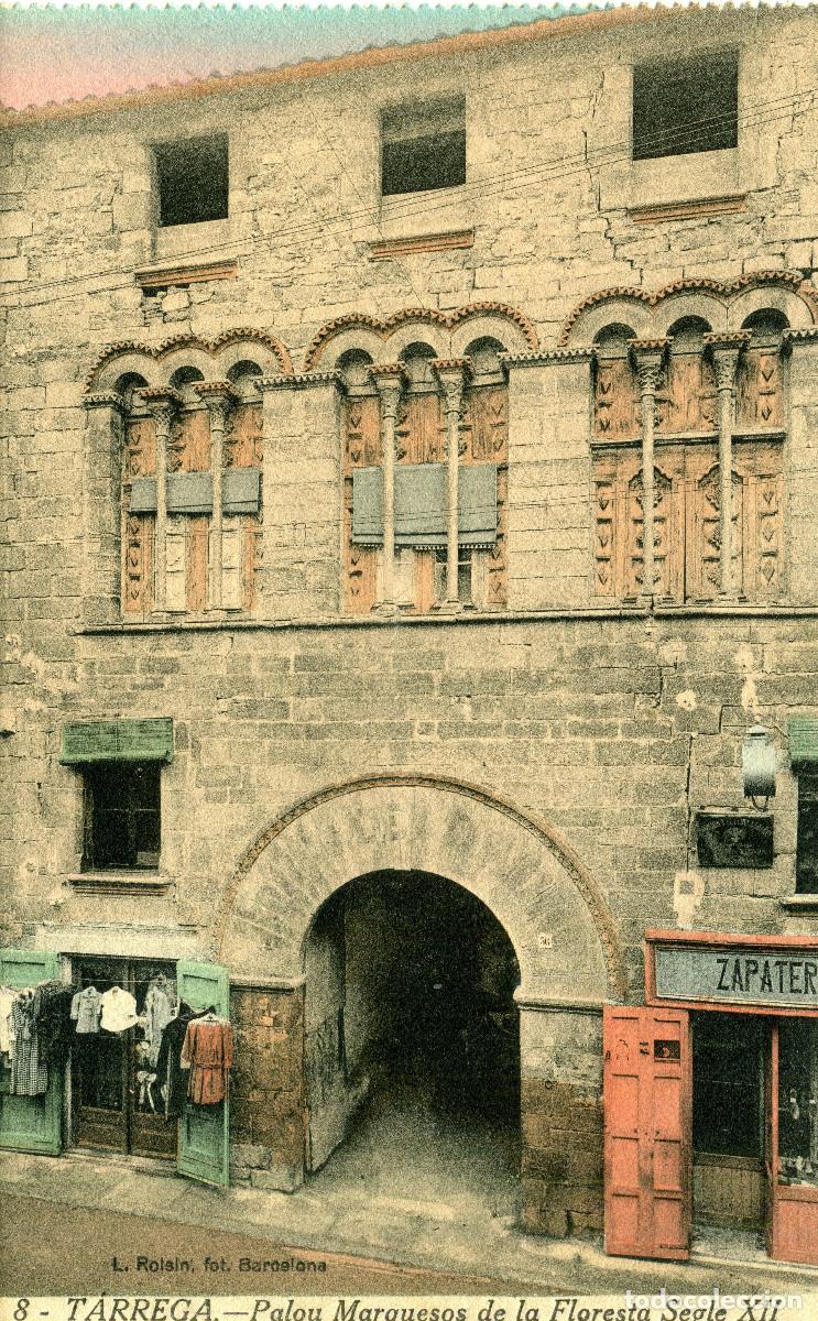 Postales: T&Aacute;RREGA - PALAU MARQUESOS DE LA FLORESTA - Foto 1
