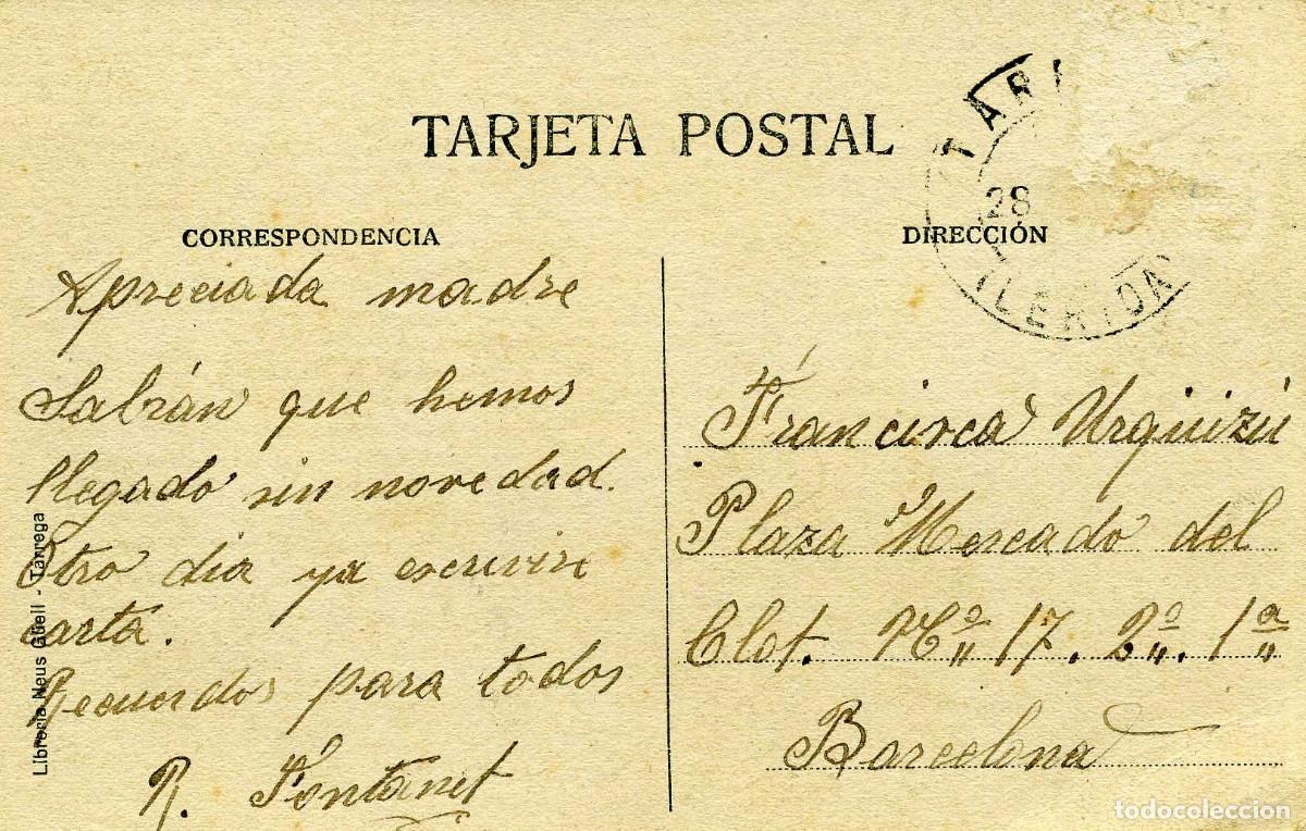 Postales: T&Aacute;RREGA - PLASSA DEL CARMEN - Foto 2