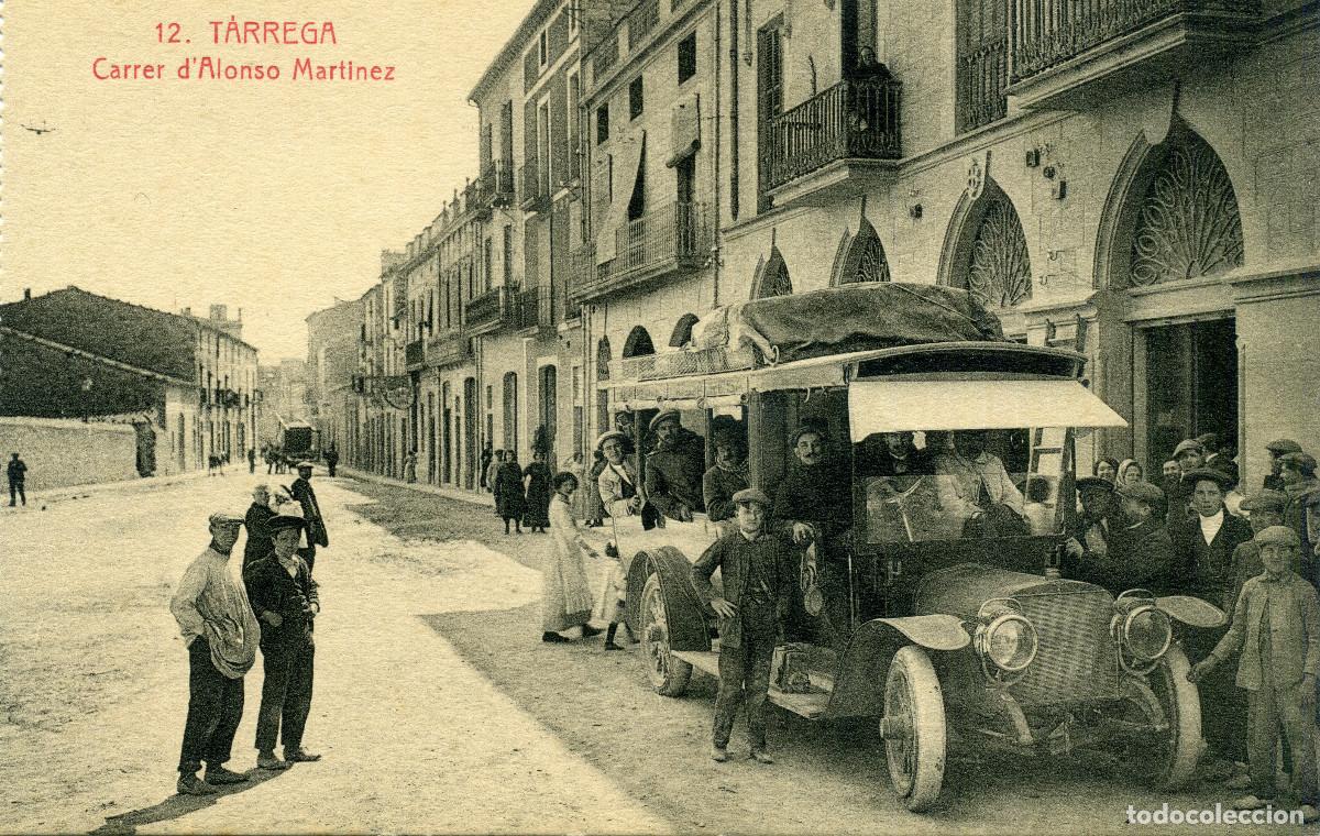 Postales: T&Aacute;RREGA - CARRER D &acute;ALONSO MARTINEZ - Foto 1