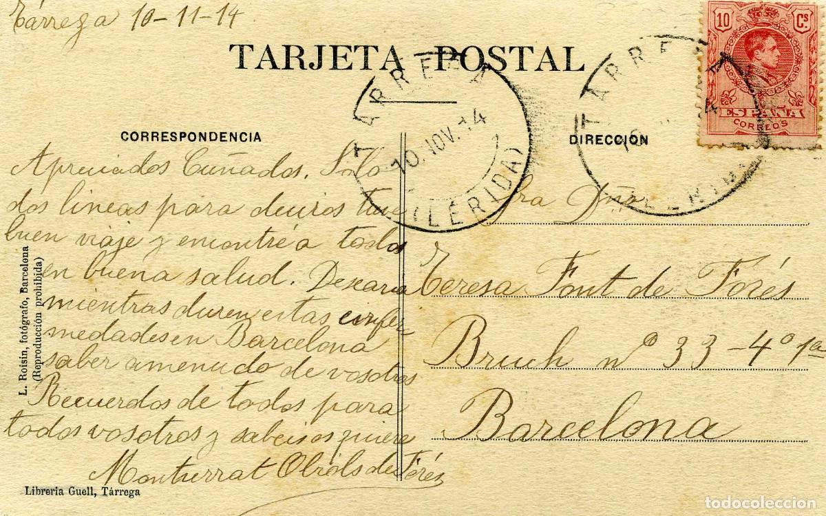 Postales: T&Aacute;RREGA - PLA&Ccedil;A MAJOR - Foto 2