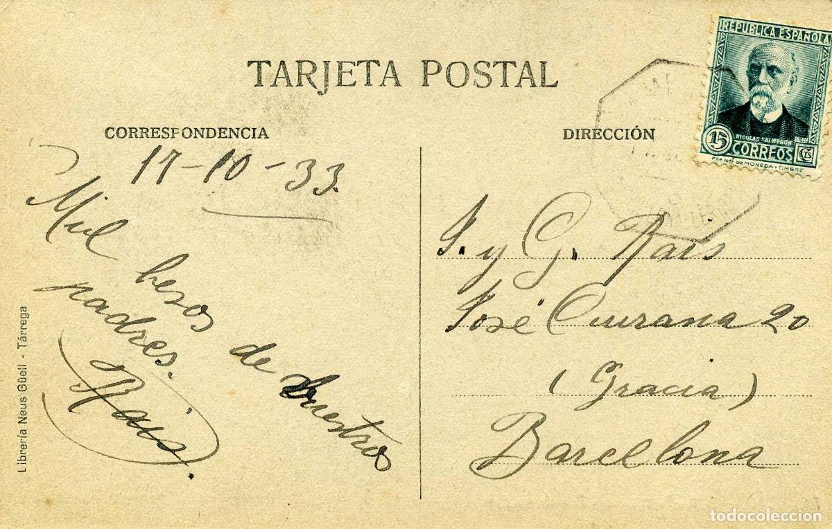 Postales: T&Aacute;RREGA - ARCS EN ELS BARRIS ANTICS - Foto 2