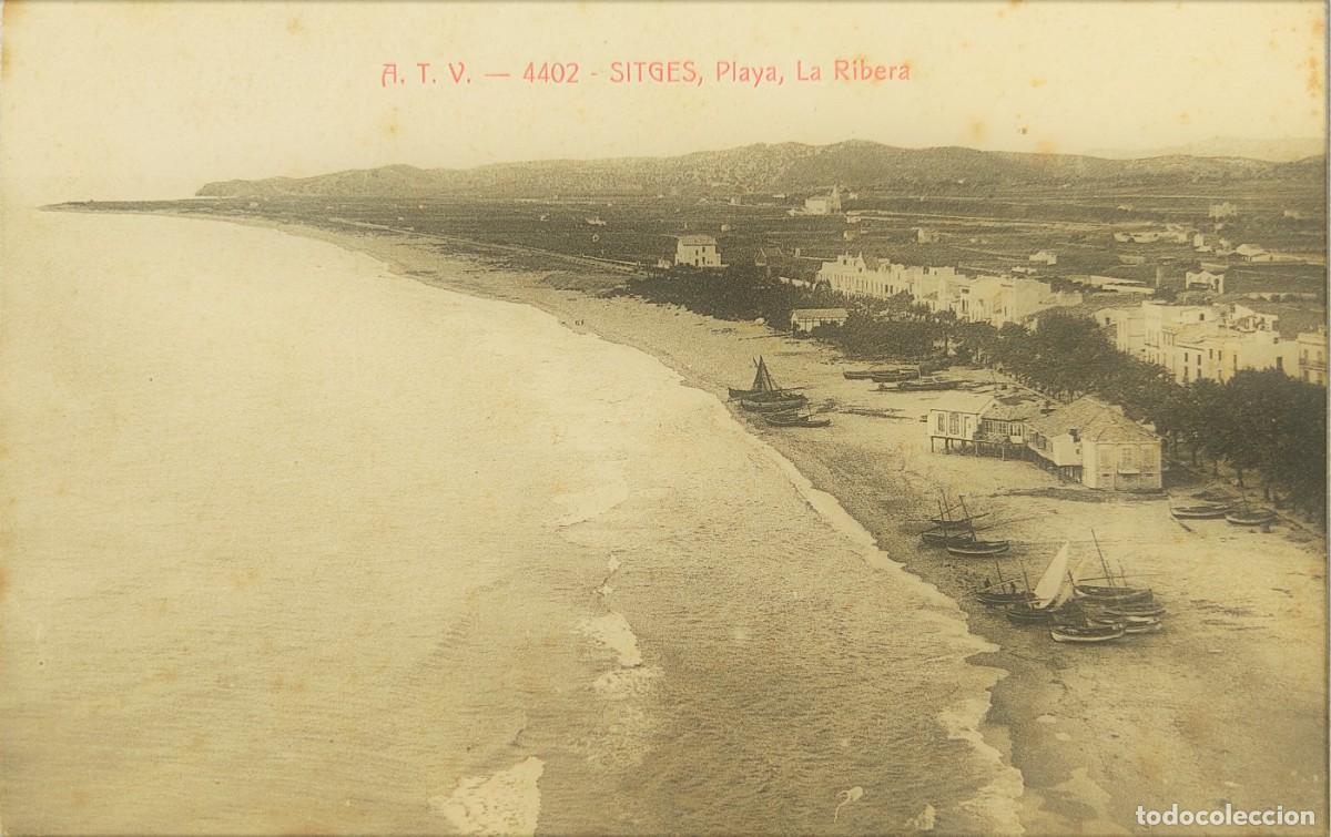 Postales: POSTAL DE A.T.V. - 4402 - SITGES, PLAYA, LA RIBERA - Foto 1