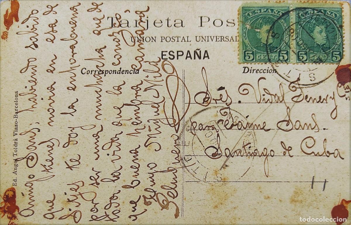 Postales: POSTAL A.T.V. - 371 - SITGES, CAP DE LA VILA - Foto 2