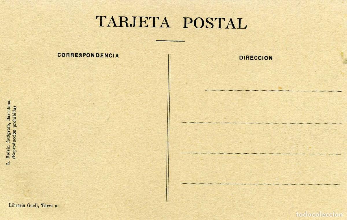 Postales: T&Aacute;RREGA - ARC TIPIC ALS BARRICS ANTICS - Foto 2