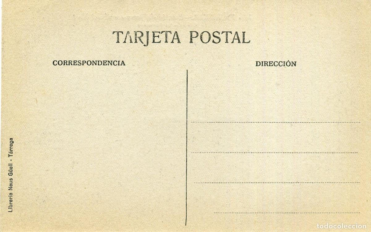 Postales: T&Aacute;RREGA - ESTACIO DEL FERROCARRIL DEL NORT - Foto 2