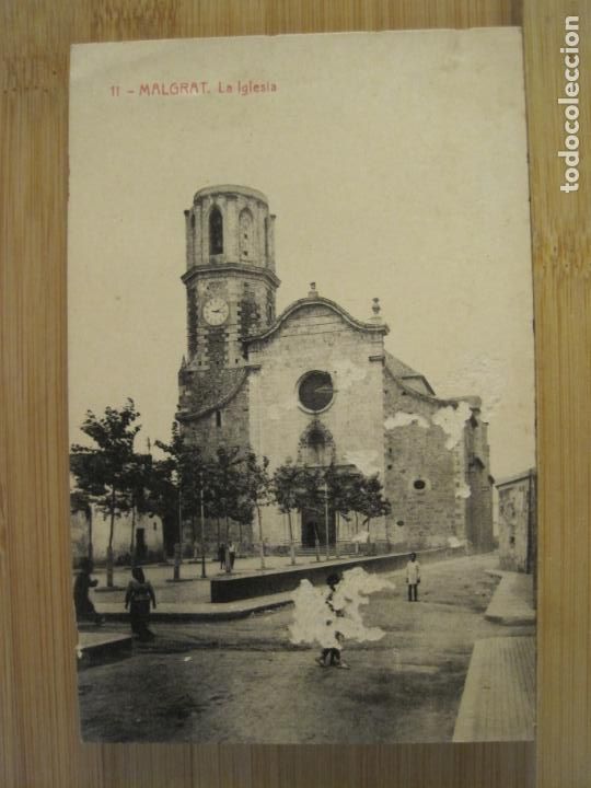 Postkarten: MALGRAT-LA IGLESIA-THOMAS-POSTAL ANTIGUA-(102.156)