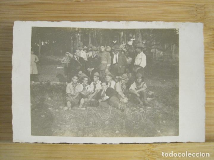 Postais: BARCELONA-HORTA-TURO DE LA PEIRA-BOY SCOUTS-FOTOGRAFICA-POSTAL ANTIGUA-VER FOTOS-(102.200)
