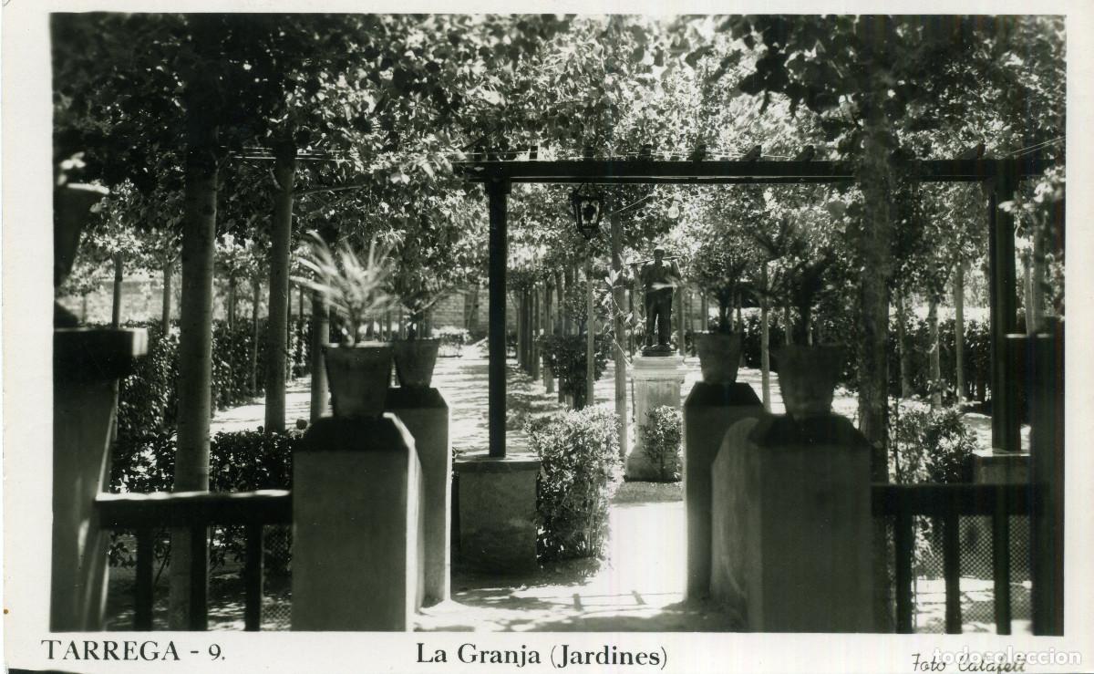 Postales: TARREGA - JARDINES DE LA GRANJA - Foto 1