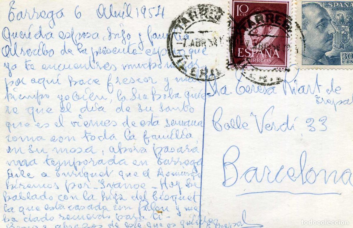 Postales: TARREGA - CALLE ALONSO MARTINEZ - Foto 2