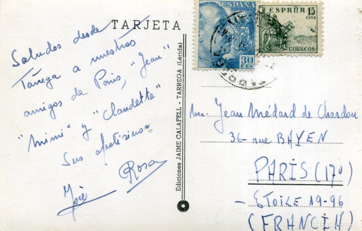 Postales: TARREGA - PARQUE DE SAN ELOY - Foto 2
