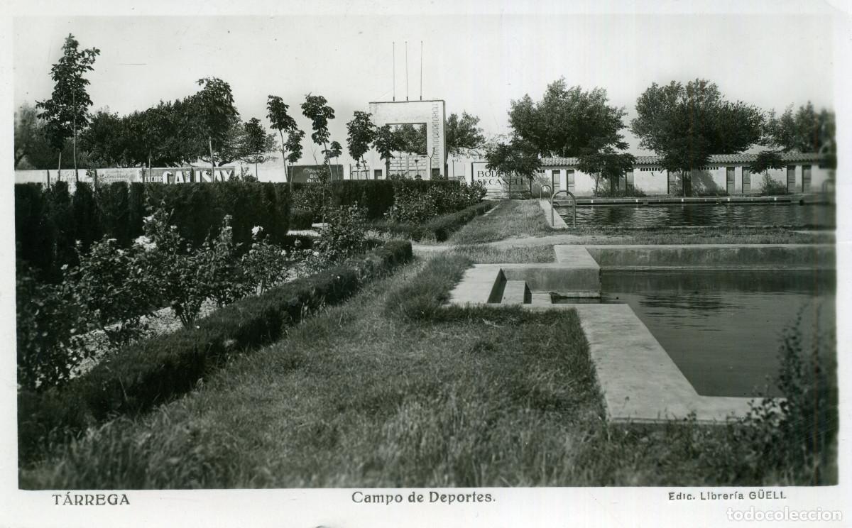 Postales: TARREGA - CAMPO DE DEPORTES - Foto 1