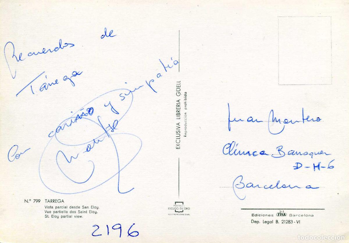 Postales: TARREGA - VISTA PARCIAL - Foto 2