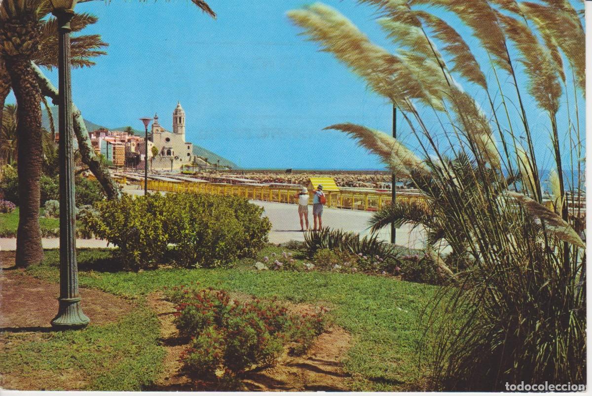 Postales: (184) SITGES. EL BALCON DE SU PLAYA DE ORO - Foto 1