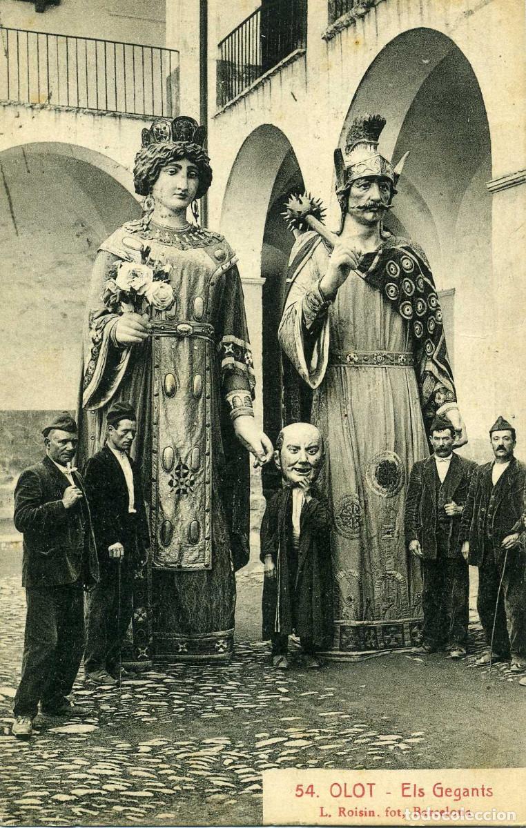 Postales: OLOT - ELS GEGANTS - Foto 1