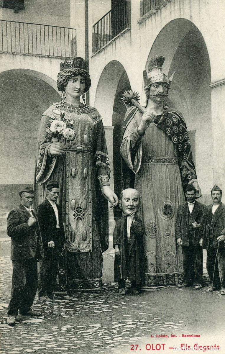 Postales: OLOT - ELS GEGANTS - Foto 1