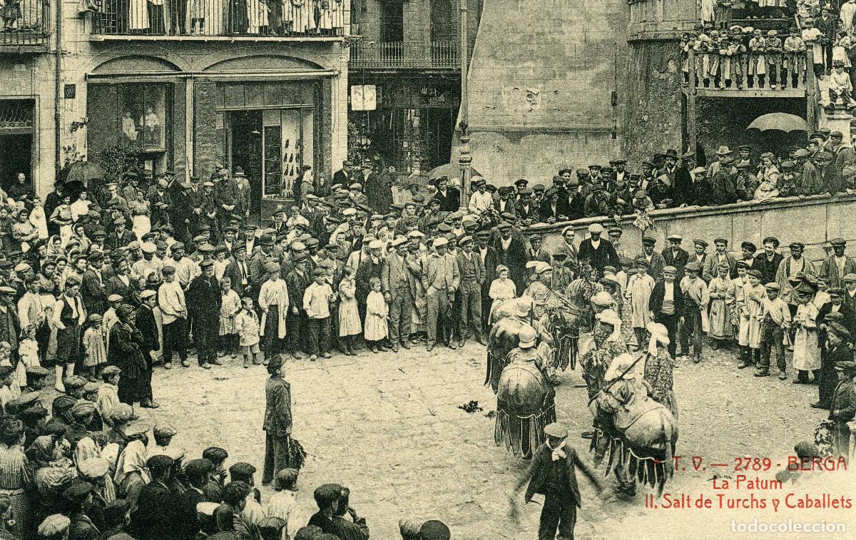 Postales: BERGA - SALT DELS TURCHS I CABALLETS - Foto 1