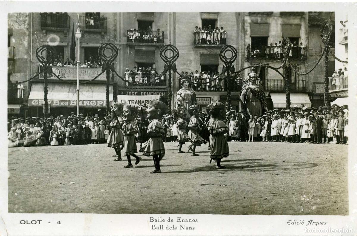 Postales: OLOT - BAILE DE ENANOS - Foto 1