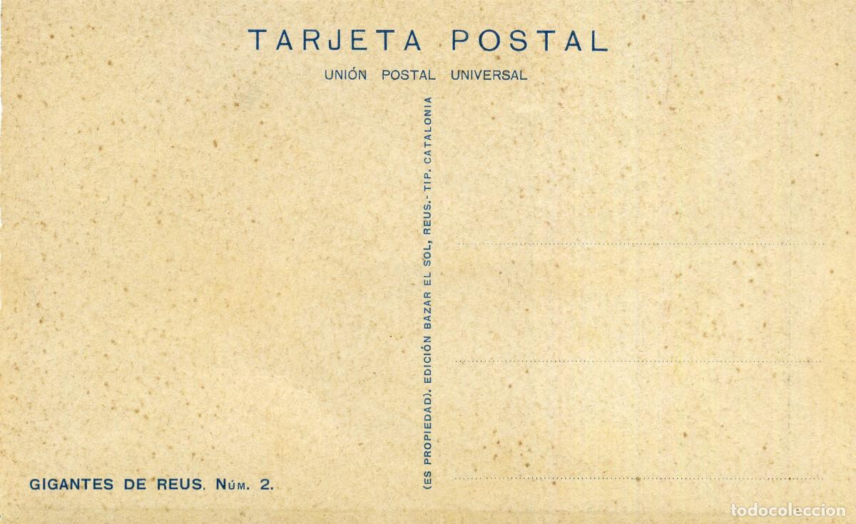 Postales: REUS - GIGANTES - Foto 2