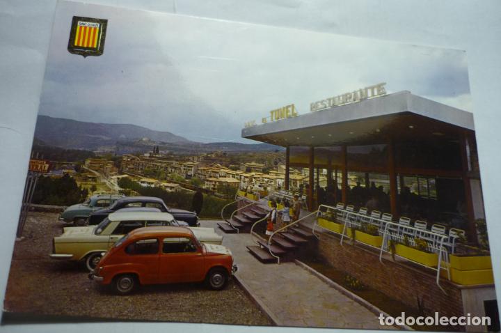 Postales: postal s.quirze de besora.-el tunel coches seat cm