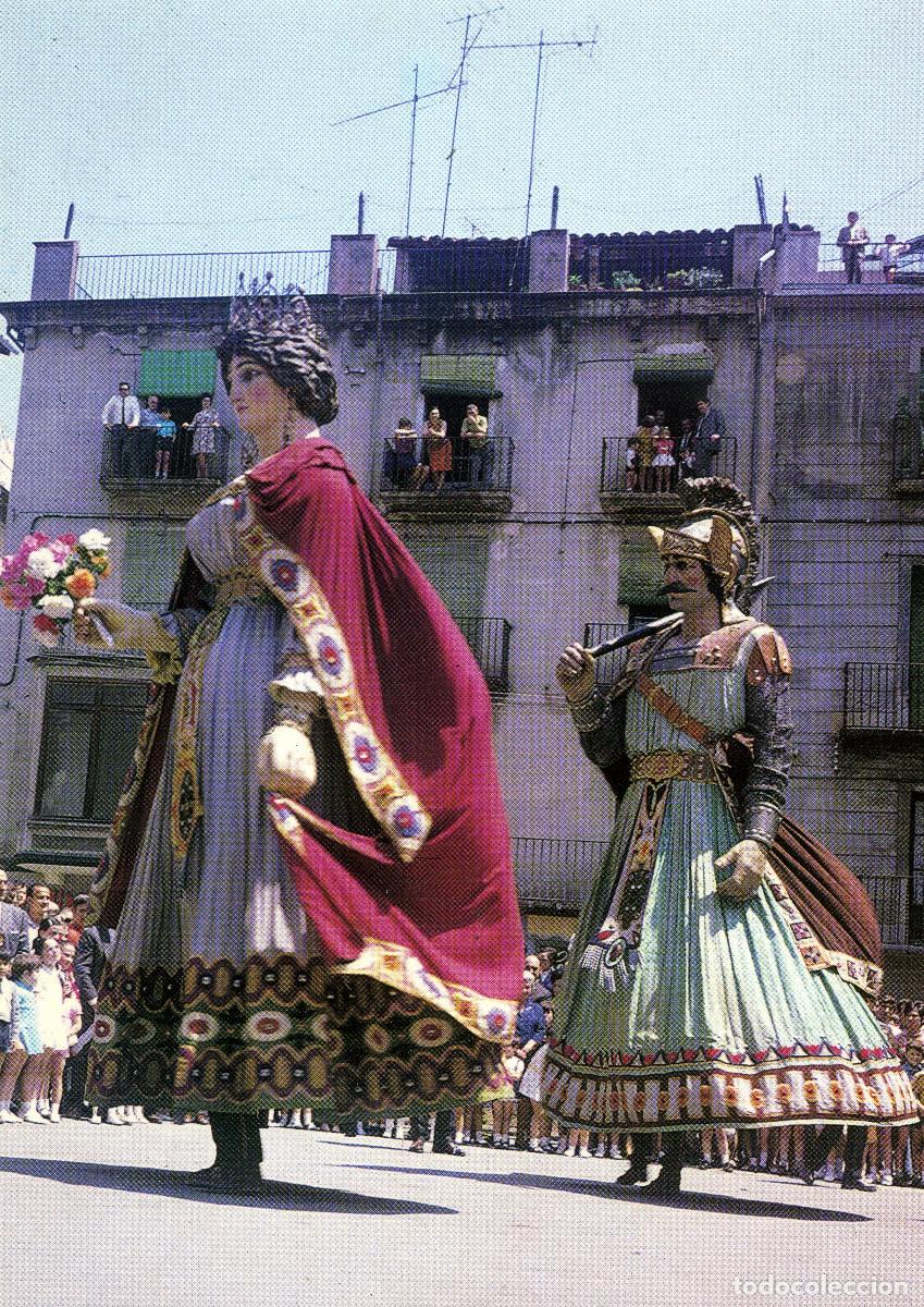 Postales: OLOT - CENTENARI DELS GEGANTS - Foto 2