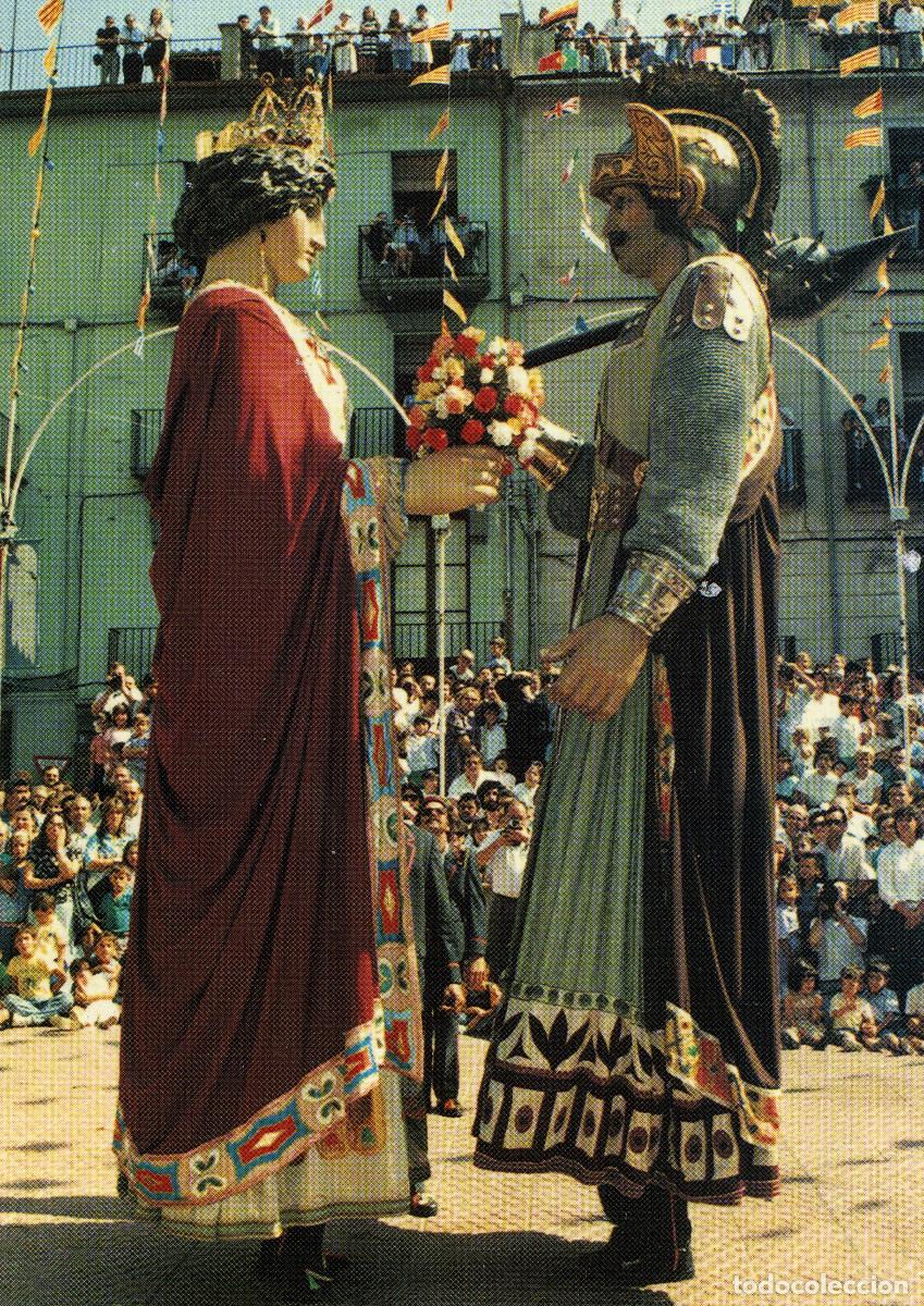 Postales: OLOT - CENTENARI DELS GEGANTS - Foto 3