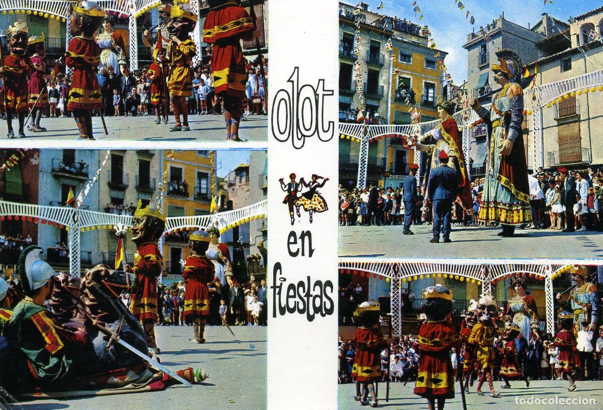 Postales: OLOT - GEGANTS I CAVALLETS - Foto 1