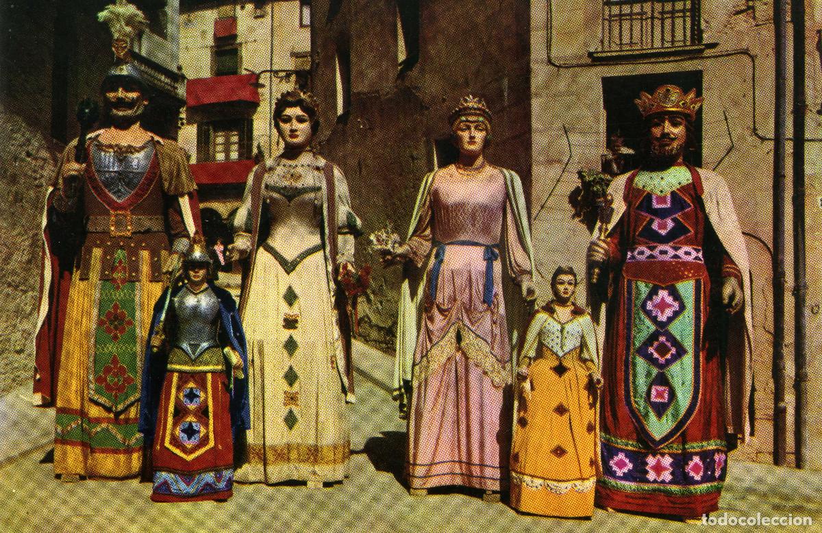 Postales: SOLSONA - COMPARSA DE GIGANTES - Foto 1