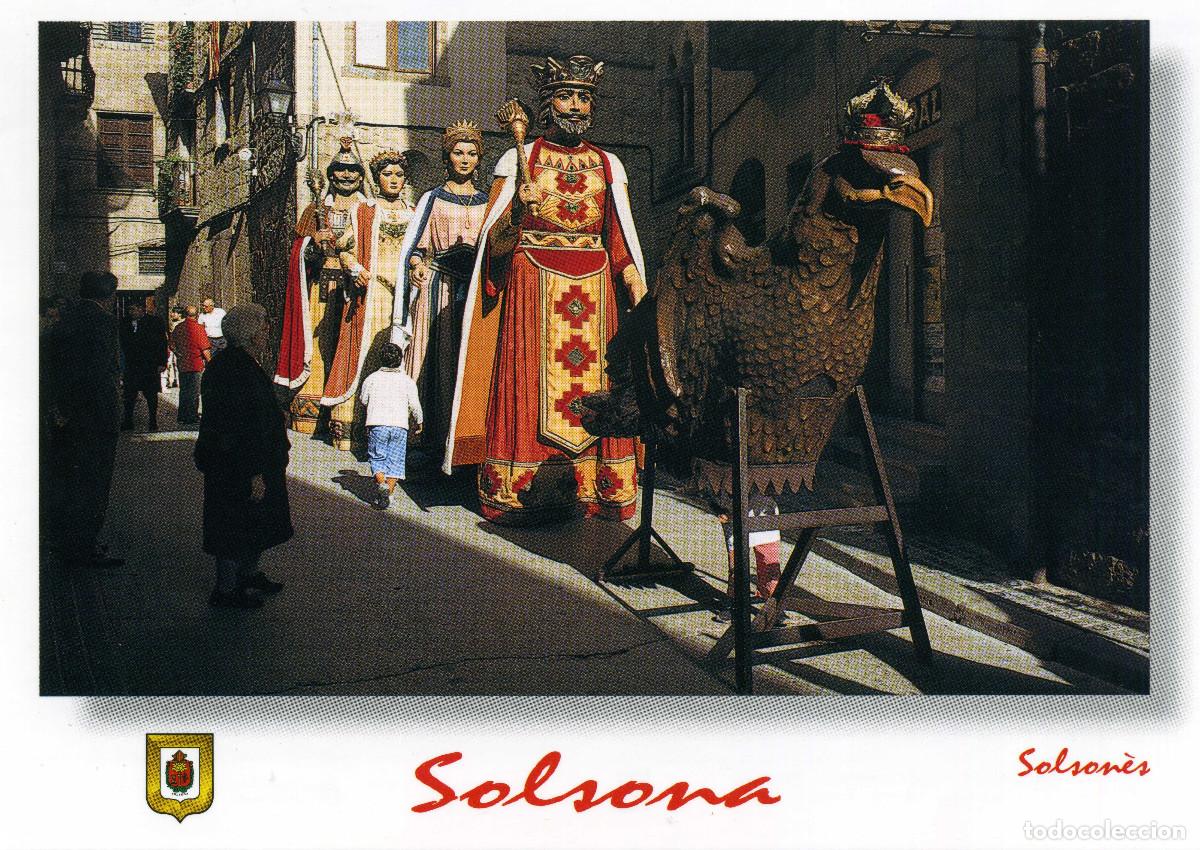 Postales: SOLSONA - COMPARSA DE GIGANTES - Foto 1
