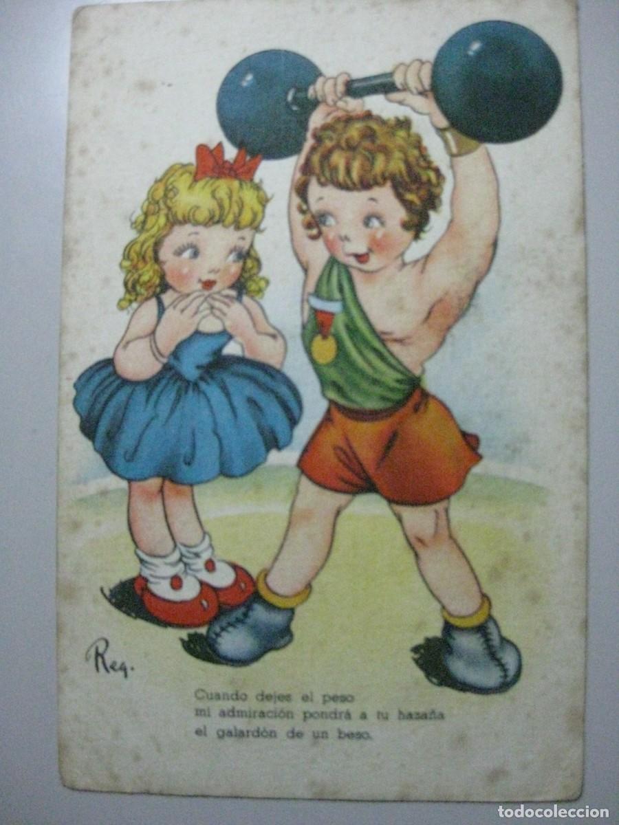 Postales: POSTAL ANTIGUA ILUSTRADAS POR REG
