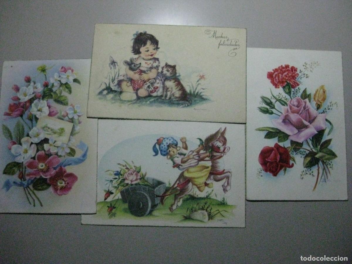 Postales: CUATRO POSTALES ANTIGUAS - Foto 1