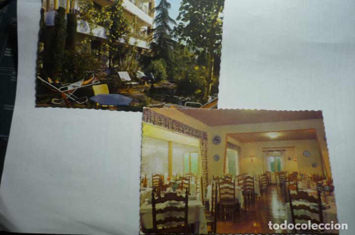 Postales: lote postales lloret de mar hostal pitins cm - Foto 1