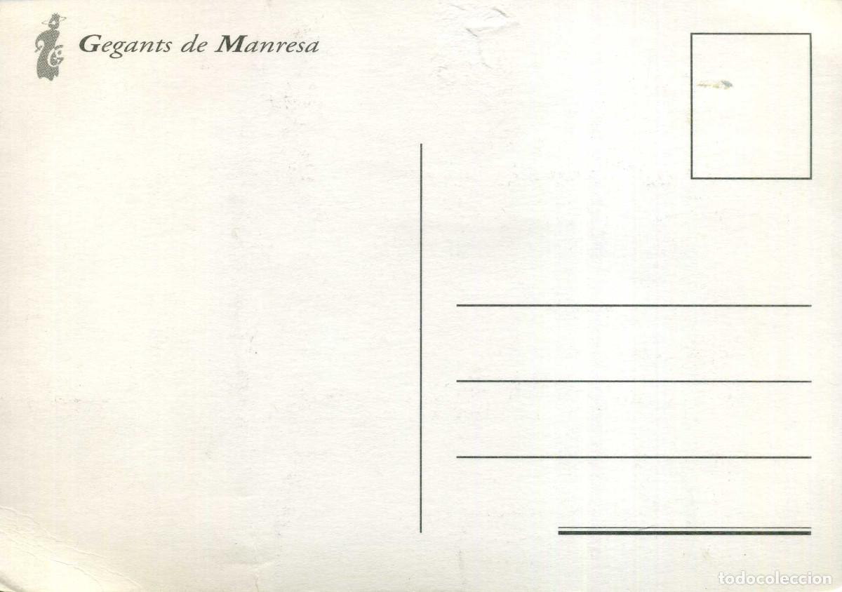 Postales: MANRESA - GEGANTS - Foto 2