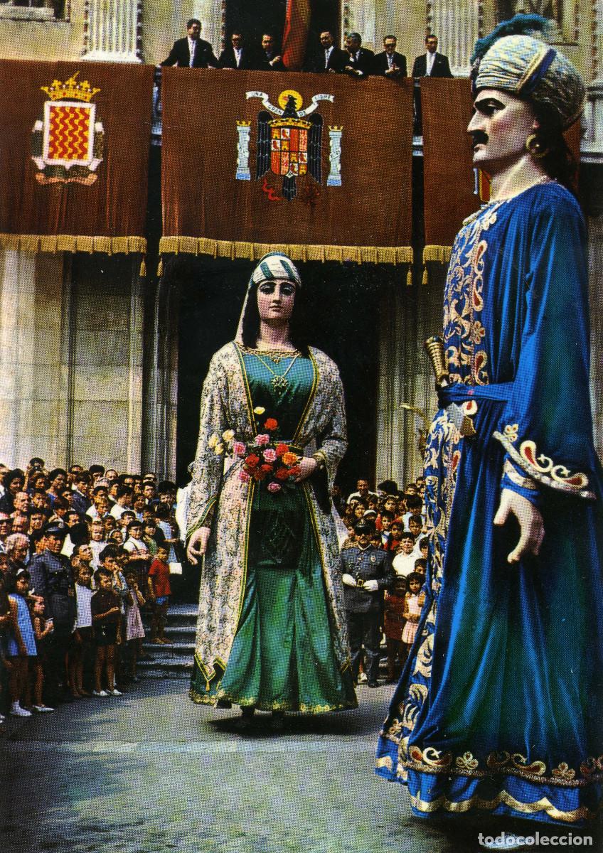 Postales: TARRAGONA - LOS GIGANTES - Foto 1