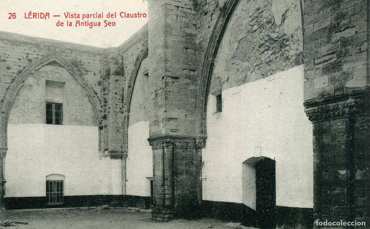 Postales: LERIDA - VISTA PARCIAL DEL CLAUSTRO