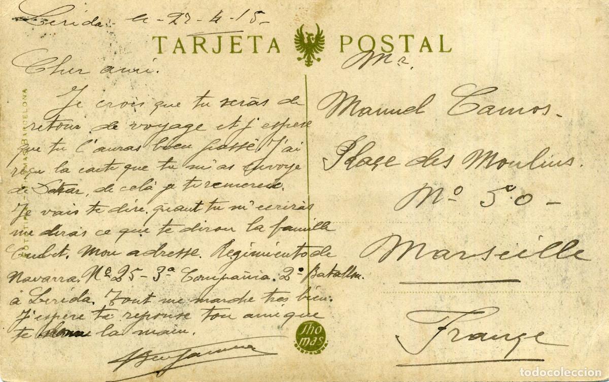 Postales: LERIDA - CASTILLO PRINCIPAL - Foto 2