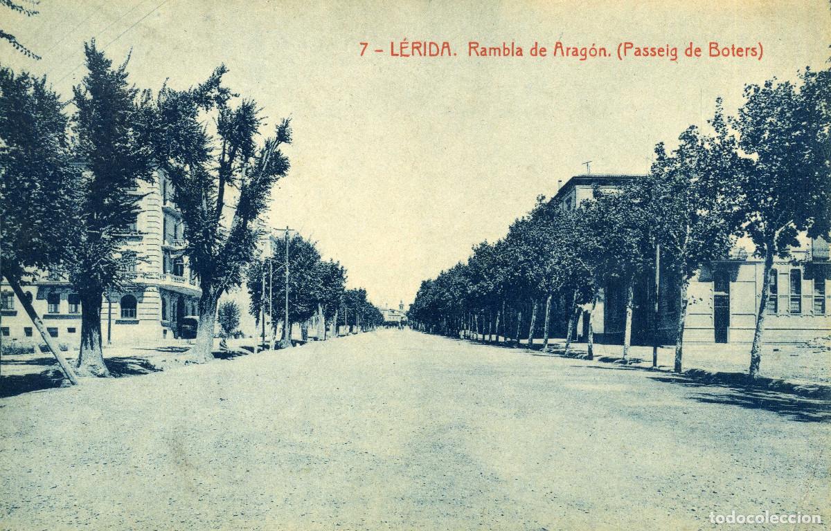 Postales: LERIDA - RAMBLA DE ARAGON