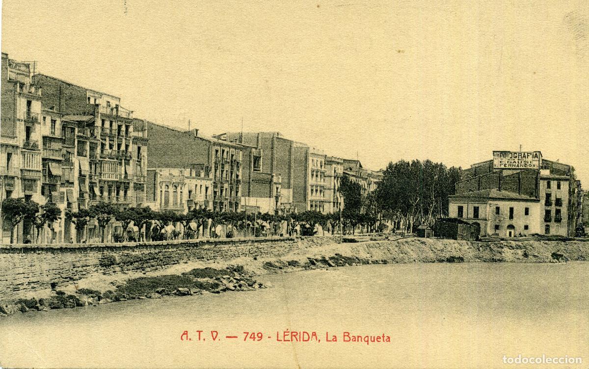 Postales: LERIDA - LA BANQUETA