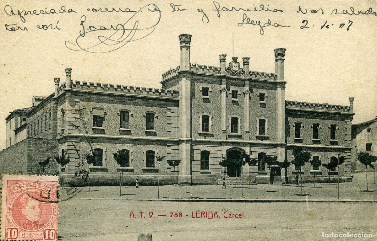 Postales: LERIDA - C&Aacute;RCEL