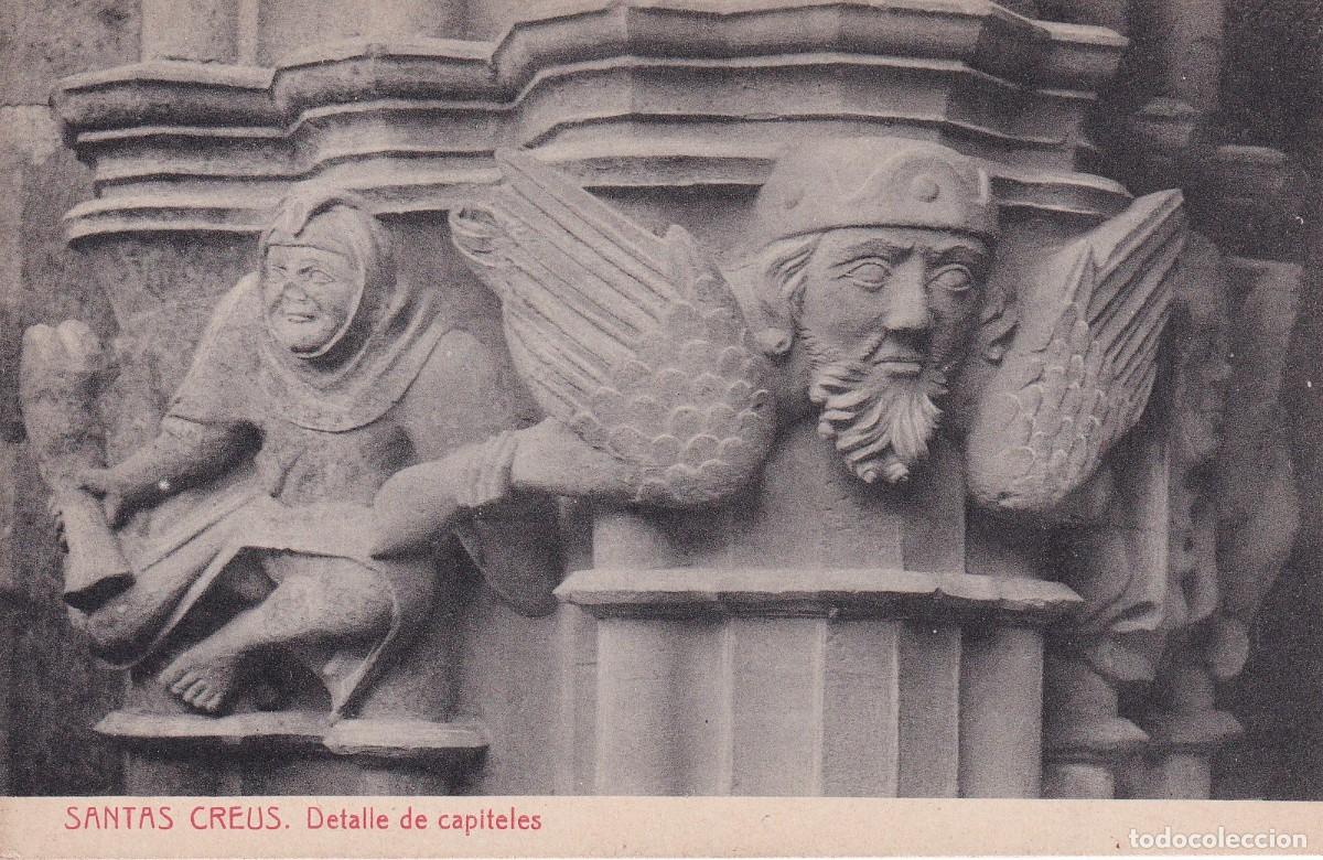 Postales: MONASTERIO SANTES CREUS - DETALLE DE CAPITELES