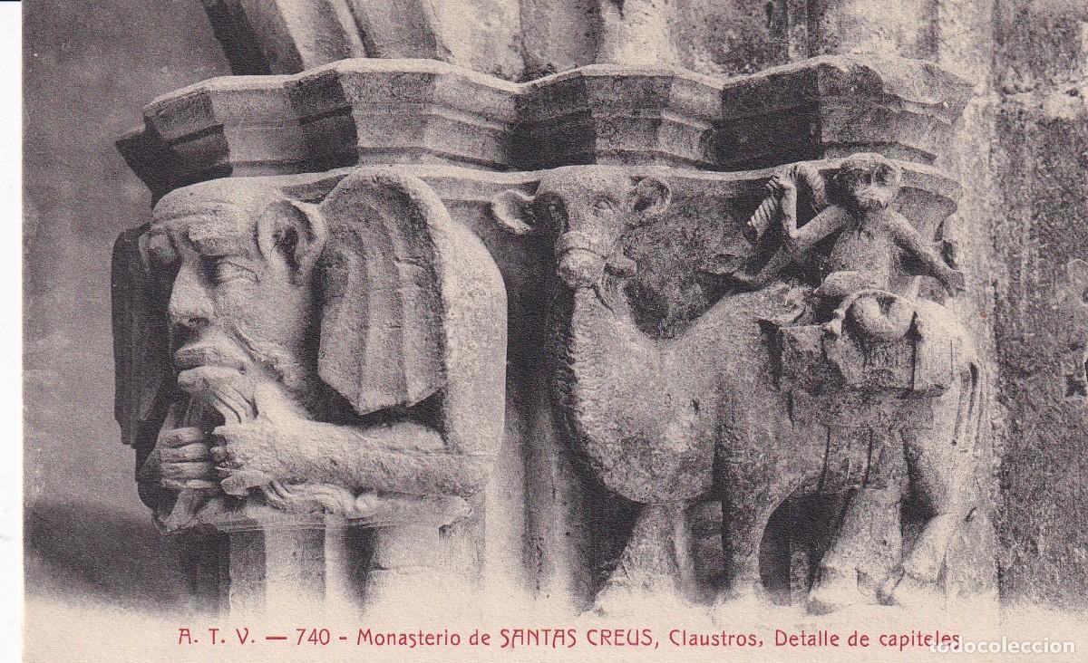 Postales: MONASTERIO SANTES CREUS - DETALLE DE CAPITELES