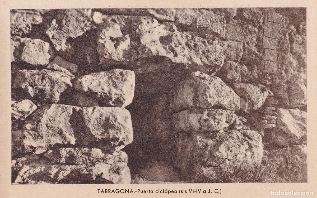 Postales: TARRAGONA - PUERTA CICL&Oacute;PEA - Foto 1
