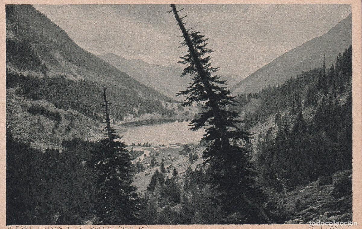 Postales: ESPOT - ESTANQUE DE SANT MAURICI - Foto 1