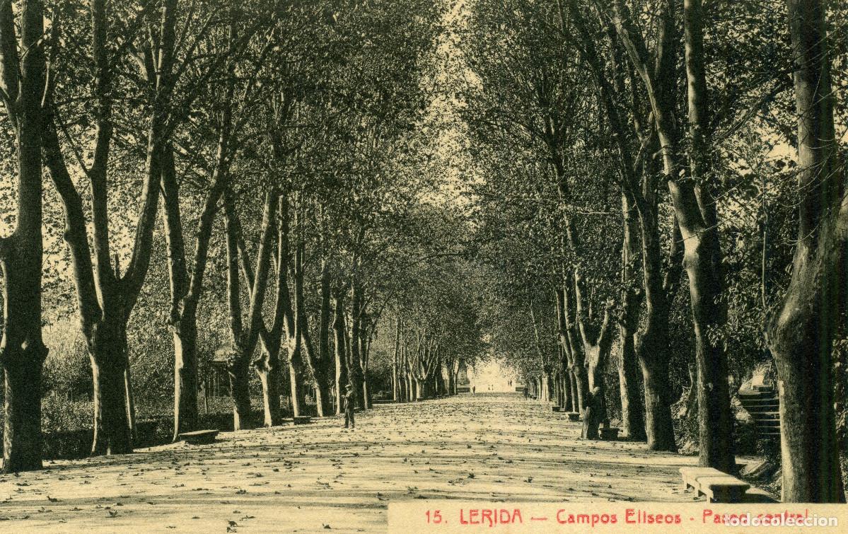 Postales: LERIDA - CAMPOS ELISEOS - Foto 1