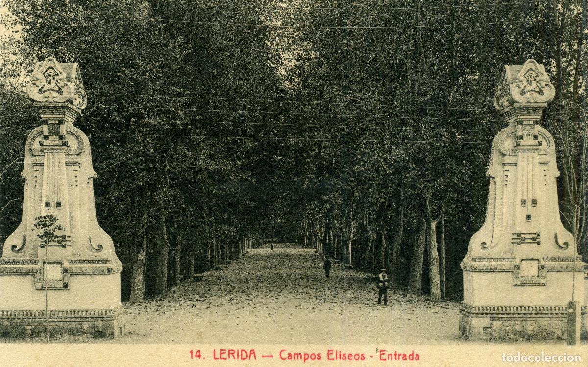 Postales: LERIDA - CAMPOS ELISEOS - Foto 1