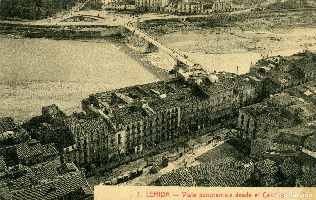 Postales: LERIDA - VISTA PANORAMICA DESDE EL CASTILLO
